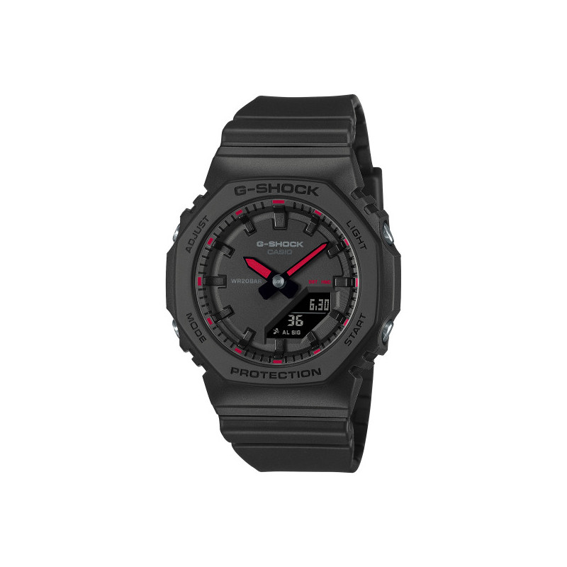 Casio G-Shock Montre Femme Résine Noire GMA-P2100SA-1A1ER Casio G-Shock Montre Femme Résine Noire GMA-P2100SA-1A1ER