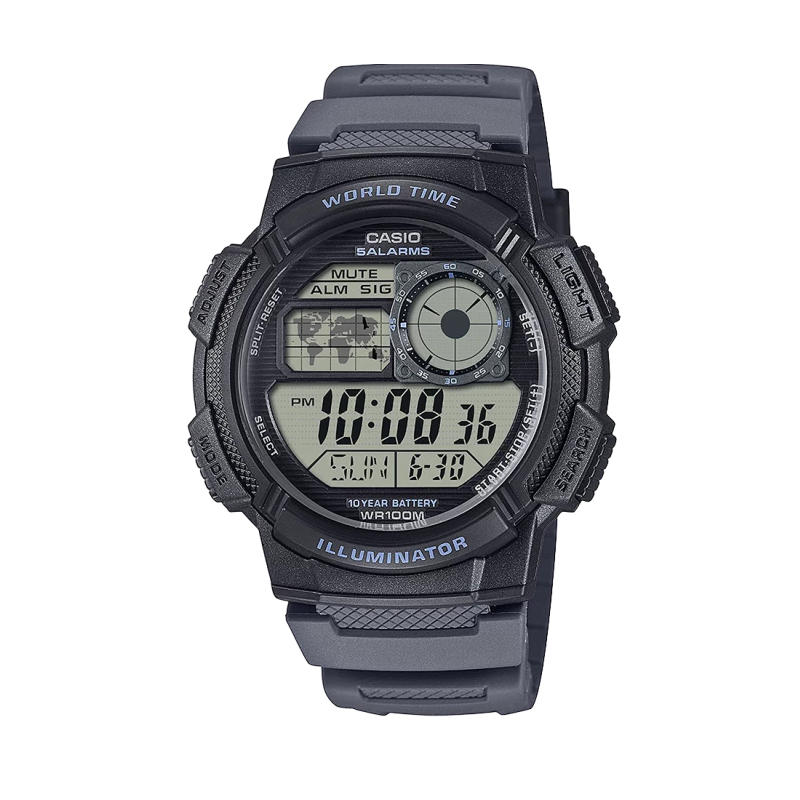 Casio Montre Homme Résine Noir AE-1000W-8AVEF Casio Montre Homme Résine Noir AE-1000W-8AVEF