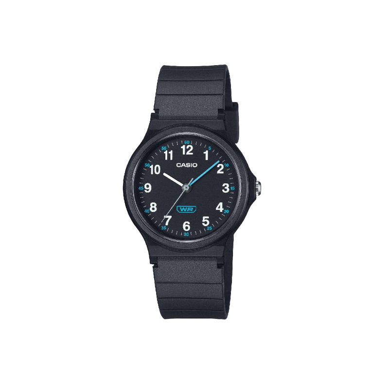 Casio Montre Femme Résine Résine Noire LQ-24B-2BEF Casio Montre Femme Résine Résine Noire LQ-24B-2BEF