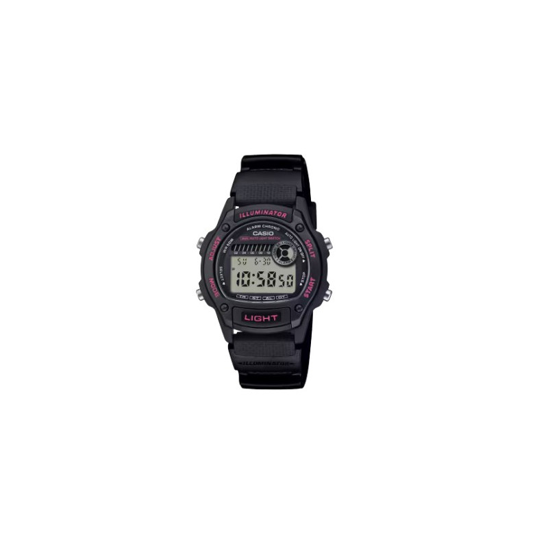 Casio Montre Homme Résine Noir W-220H-1A2VEF Casio Montre Homme Résine Noir W-220H-1A2VEF