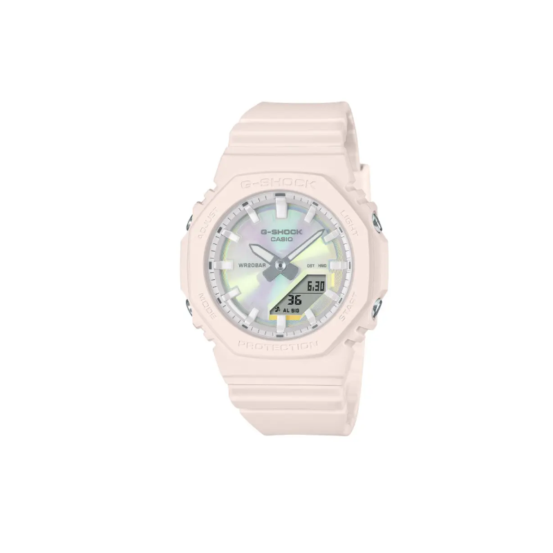 Casio G-Shock Montre Femme Résine Rose GMA-P2100PC-4AER Casio G-Shock Montre Femme Résine Rose GMA-P2100PC-4AER