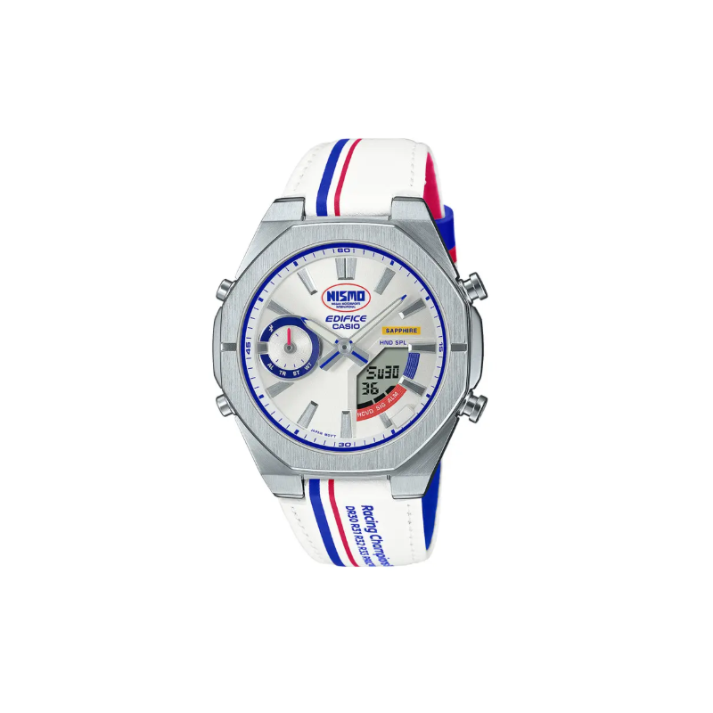 Casio Edifice Solaire Montre Homme Chrono Acier Cuir ECB-S10NIS-7AEF Casio Edifice Solaire Montre Homme Chrono Acier Cuir ECB-S10NIS-7AEF