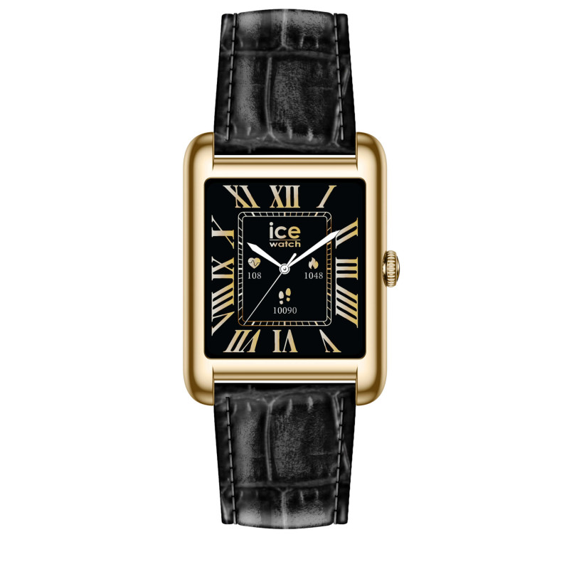 Ice Watch Smart TK 2.0 Gold Black Croco 025285 Ice Watch Smart TK 2.0 Gold Black Croco 025285