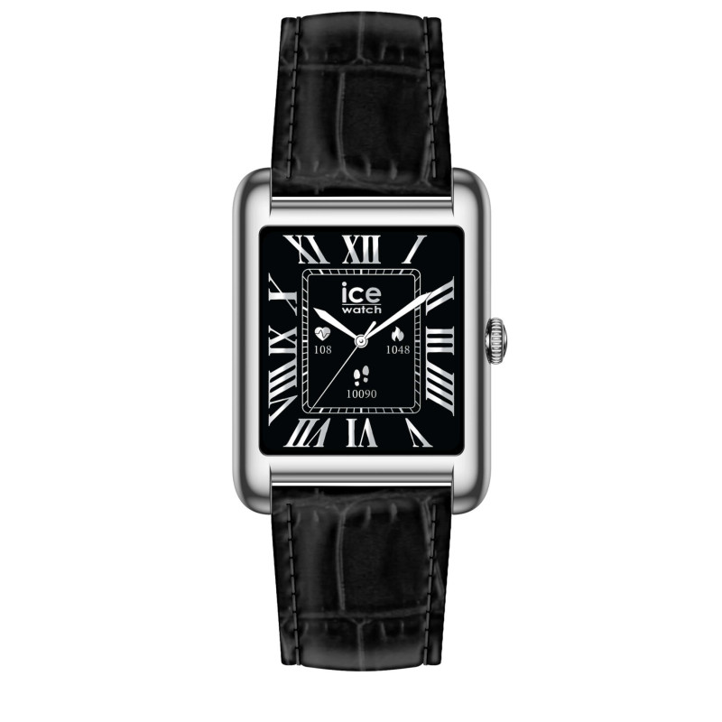 Ice Watch Smart TK 2.0 Silver Black Croco 025380 Ice Watch Smart TK 2.0 Silver Black Croco 025380
