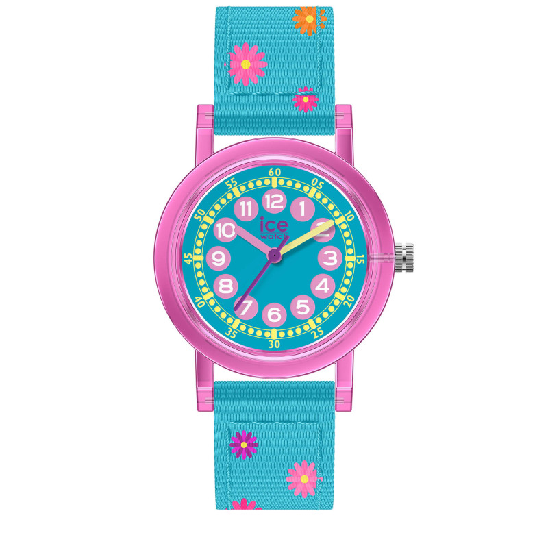 Ice Watch Learning Montre Junior Extra Small Pink Flowers 024497 Ice Watch Learning Montre Junior Extra Small Pink Flowers 024497