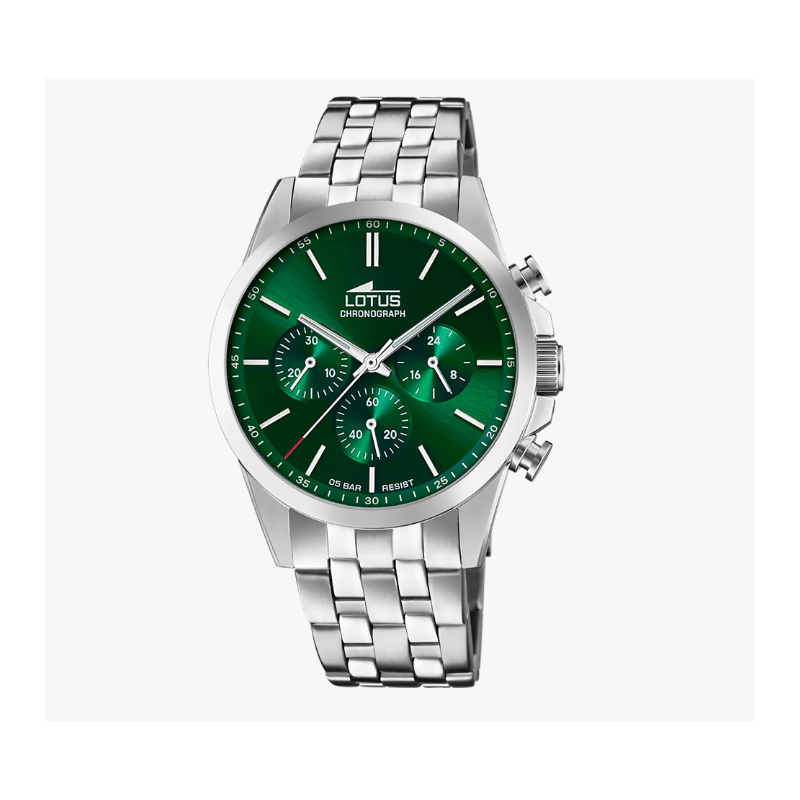 Lotus Montre Homme Chronographe Acier 18989/3 Lotus Montre Homme Chronographe Acier 18989/3