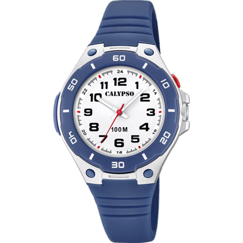 Calypso Sweet Time Montre Junior Bracelet Silicone Bleu K5758/2 Calypso Sweet Time Montre Junior Bracelet Silicone Bleu K5758/2
