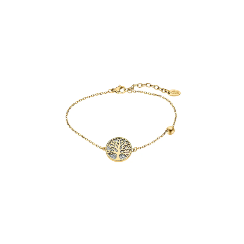 Lotus Style Bracelet Femme Acier Doré Arbre De Vie LS2225-2/5 Lotus Style Bracelet Femme Acier Doré Arbre De Vie LS2225-2/5
