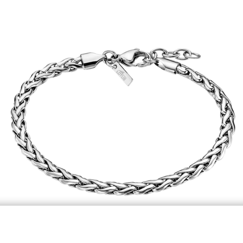 Lotus Style Bracelet Homme Acier Argenté LS2366-2/1 Lotus Style Bracelet Homme Acier Argenté LS2366-2/1