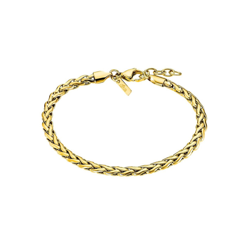 Lotus Style Bracelet Homme Acier Doré LS2366-2/2 Lotus Style Bracelet Homme Acier Doré LS2366-2/2