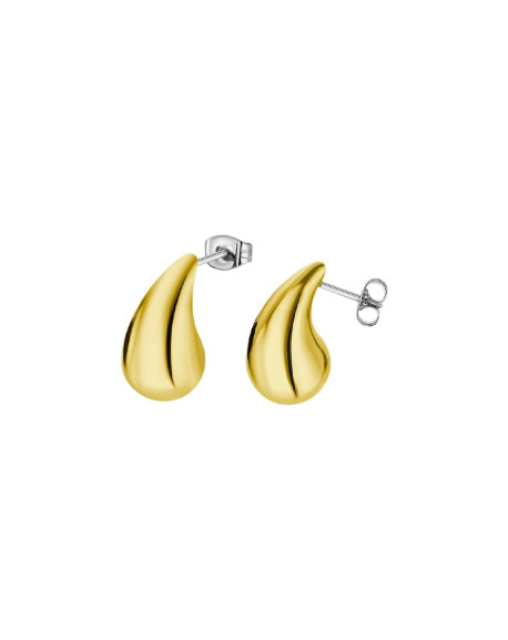 Lotus Style Boucles D'Oreilles Femme Acier Doré  LS2426-4/2