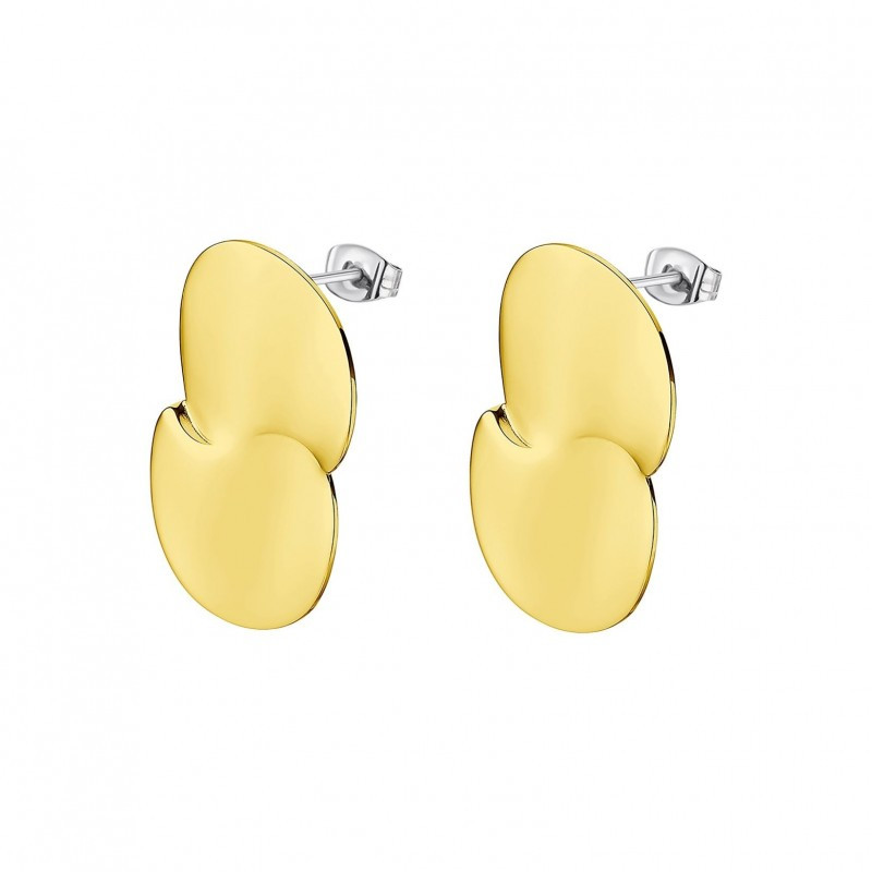 Lotus Style Boucles D'Oreilles Femme Acier Doré  LS2435-4/2