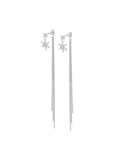 Lotus Silver Boucle D'Oreille Femme Argent Pendante LP3801-4/1