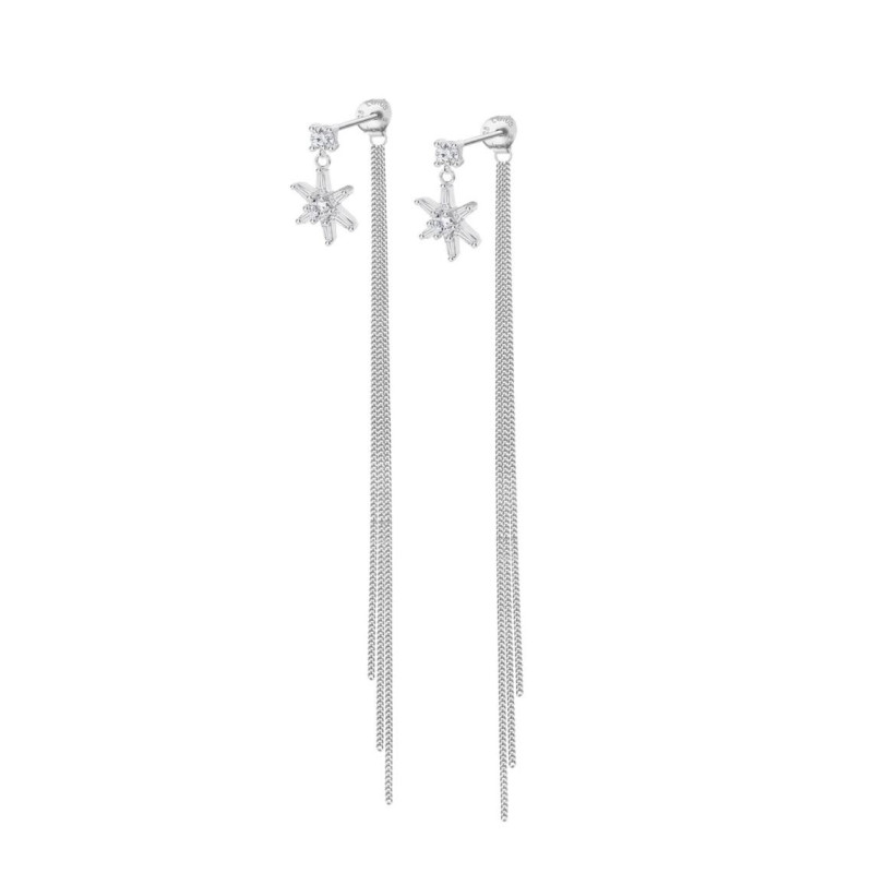 Lotus Silver Boucle D'Oreille Femme Argent Pendante LP3801-4/1 Lotus Silver Boucle D'Oreille Femme Argent Pendante LP3801-4/1