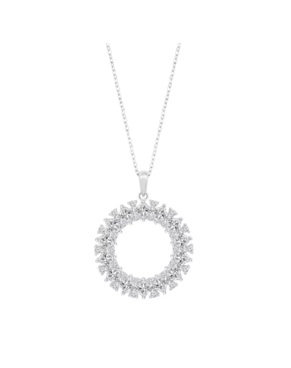 Lotus Silver Collier Femme Argent Pendentif Oxydes LP3838-1/1