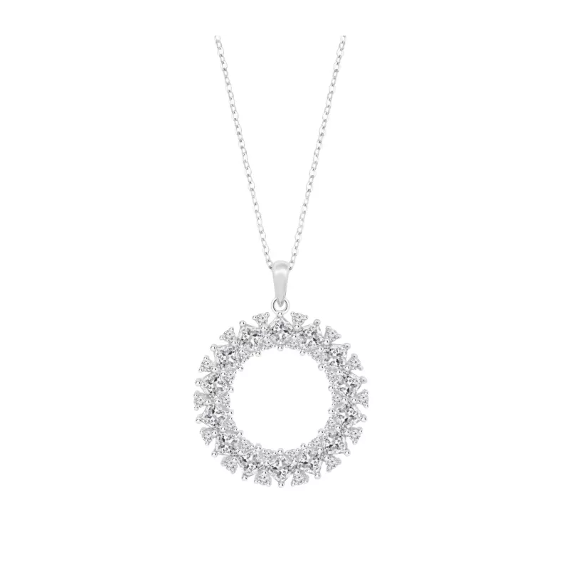Lotus Silver Collier Femme Argent Pendentif Oxydes LP3838-1/1 Lotus Silver Collier Femme Argent Pendentif Oxydes LP3838-1/1
