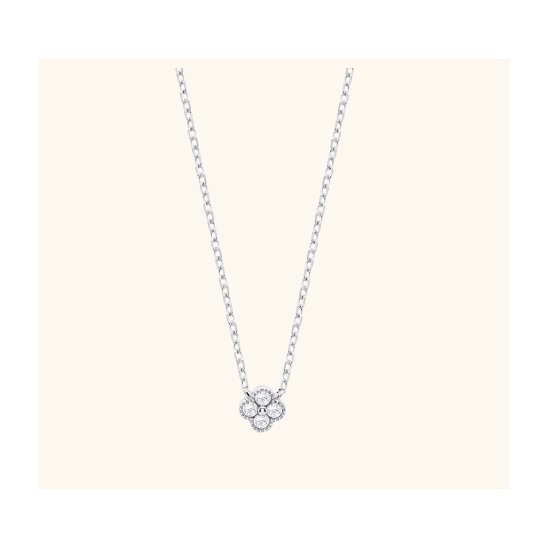 Lotus Silver Collier Femme Argent Pendentif Oxydes LP3889-1/1 Lotus Silver Collier Femme Argent Pendentif Oxydes LP3889-1/1
