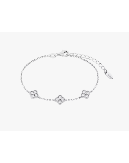 Lotus Silver Bracelet Femme Argent Et Oxydes LP3889-2/2