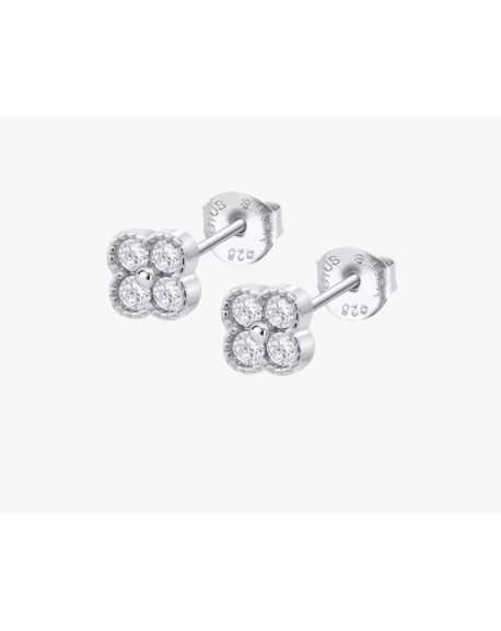Lotus Silver Boucle D'Oreille Femme Argent Et Strass LP3889-4/3