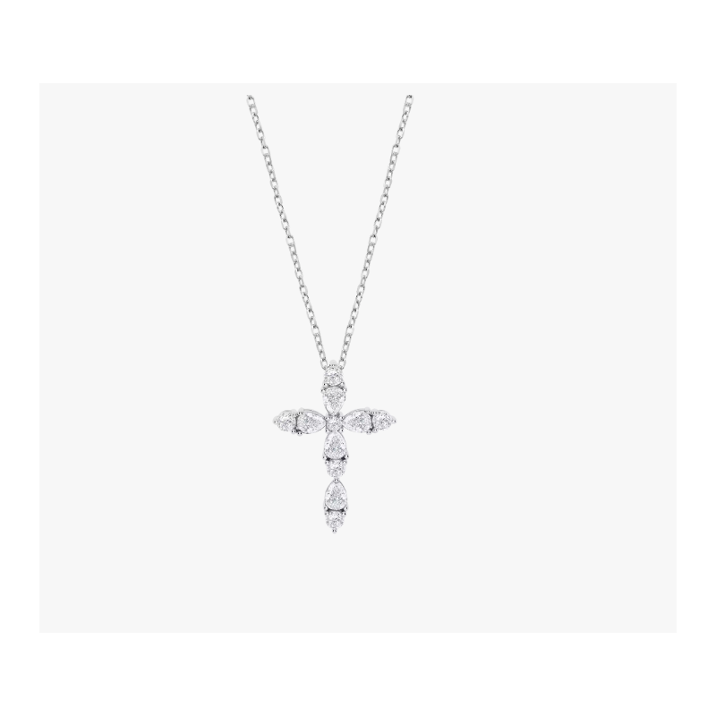 Lotus Silver Collier Femme Argent Pendentif Croix Oxydes LP3915-1/1 Lotus Silver Collier Femme Argent Pendentif Croix Oxydes LP3915-1/1