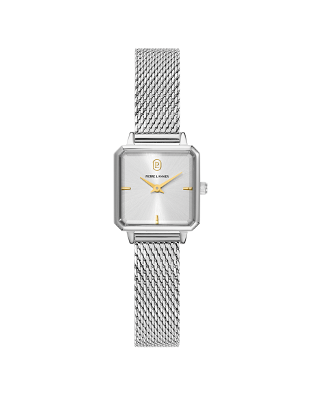 Pierre Lannier Leonor Montre Femme Acier Milanais 071H621