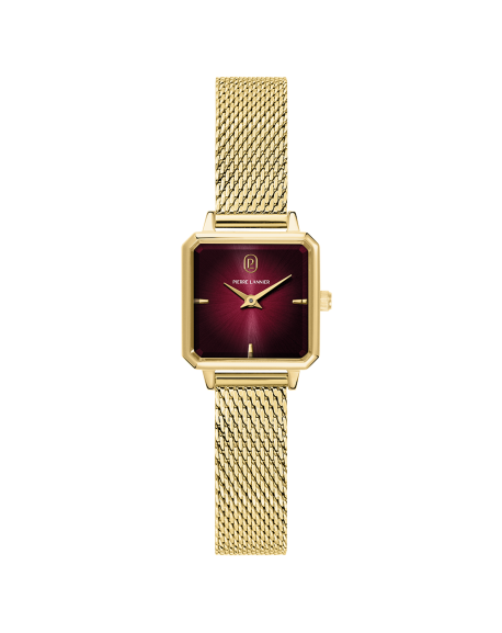 Pierre Lannier Leonor Montre Femme Doré Milanais 072J552