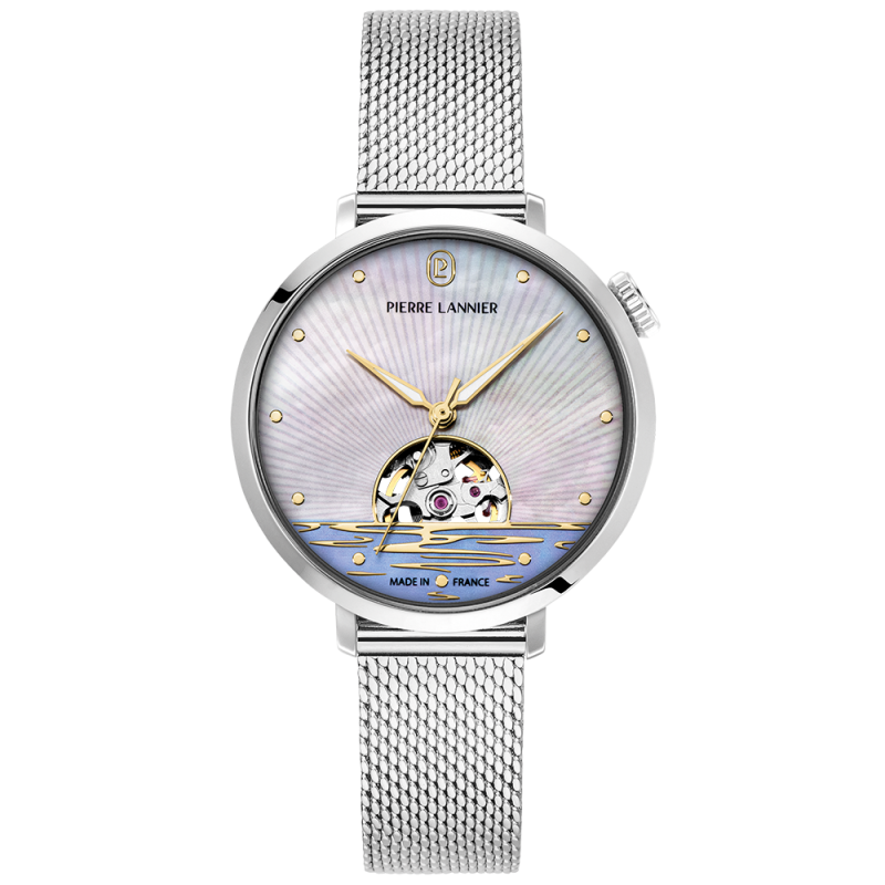 Pierre Lannier Australe Femme Acier Milanais 150H691 Pierre Lannier Australe Femme Acier Milanais 150H691