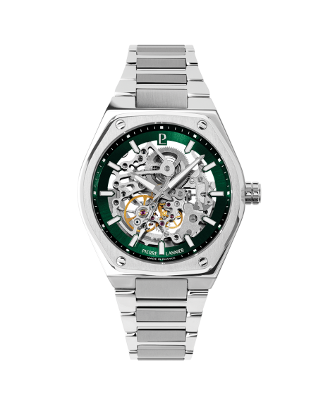 Pierre Lannier Copilote Homme Automatique Acier 308G171