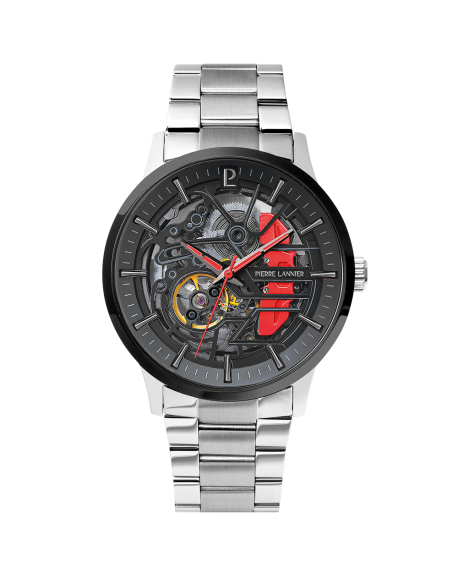 Pierre Lannier Paddock Homme Automatique Acier 343B151