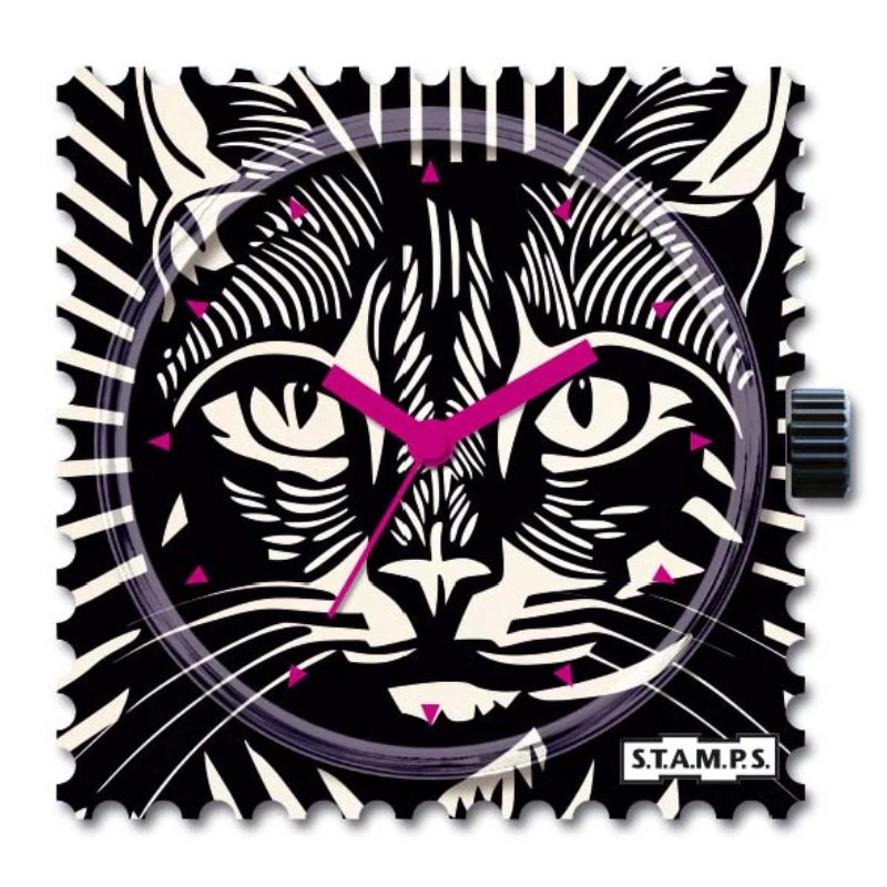 Boitier Montre Stamps 106584 Black Garfield