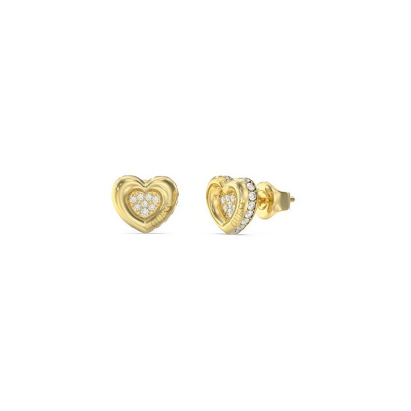Guess Love Boucles D'Oreilles Acier Doré JUBE05466JWYG