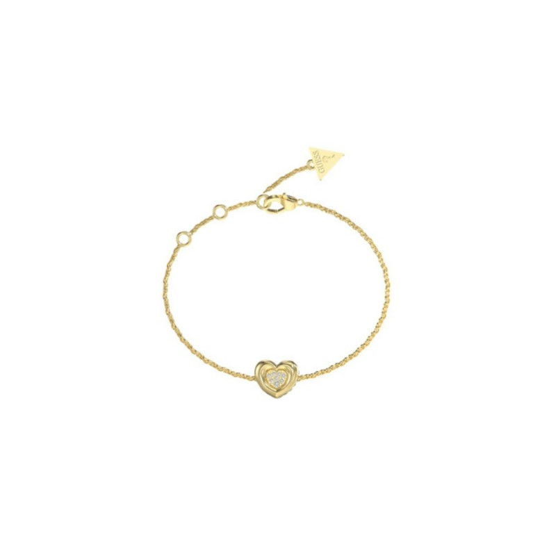 Guess Love Bracelet Acier Doré JUBB05461JWYGS