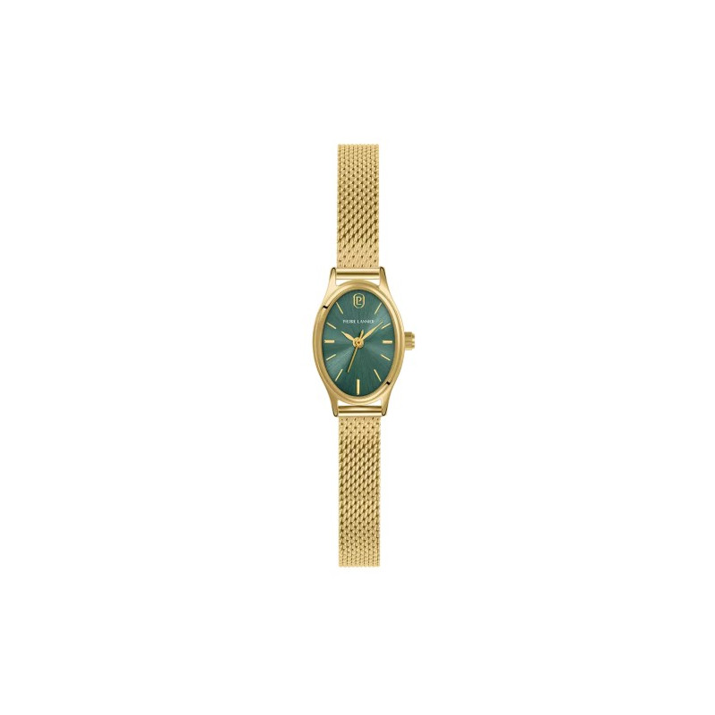 Montre Pierre Lannier OVALIA Femme Acier maille milanaise 075K572