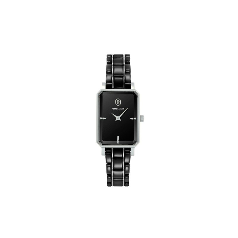 Pierre Lannier Ariane Montre Femme Acier Noir 084K839
