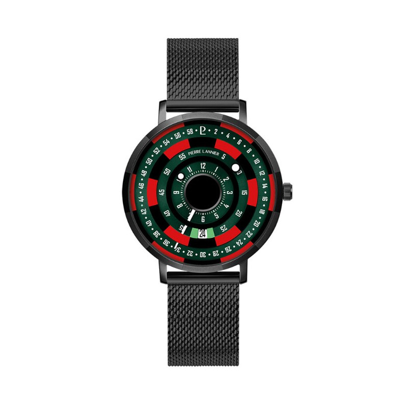 Pierre Lannier BlackJack Montre Homme Acier Noir 254D499