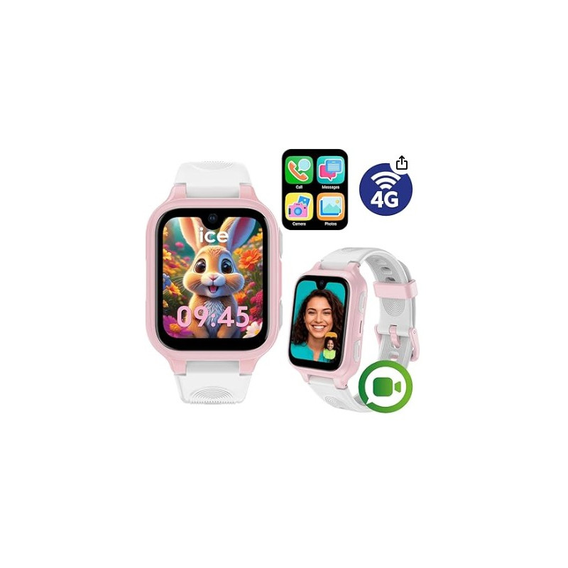 Ice Kids 4G 2.0 Blanc 1.78 Amoled 025270