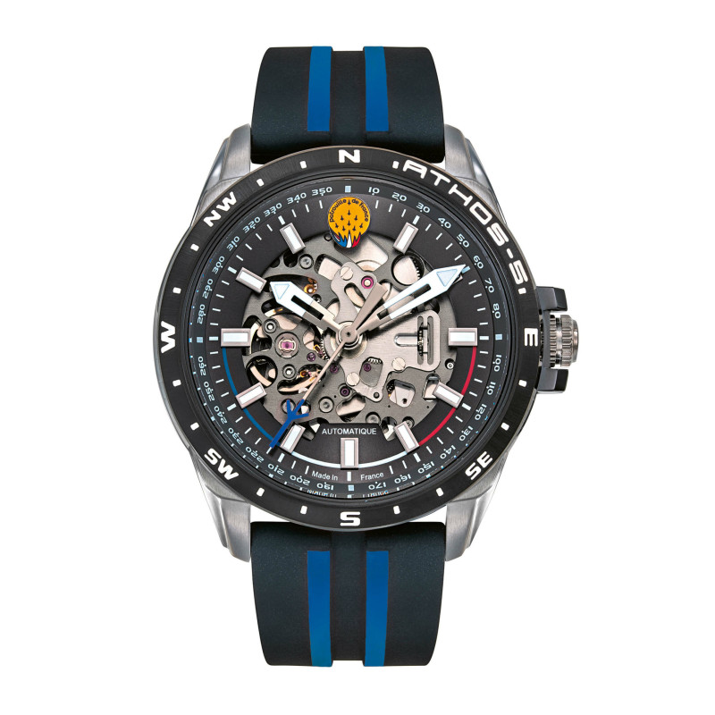 Patrouille de France Athos5 Montre Homme Automatique Silicone 668119