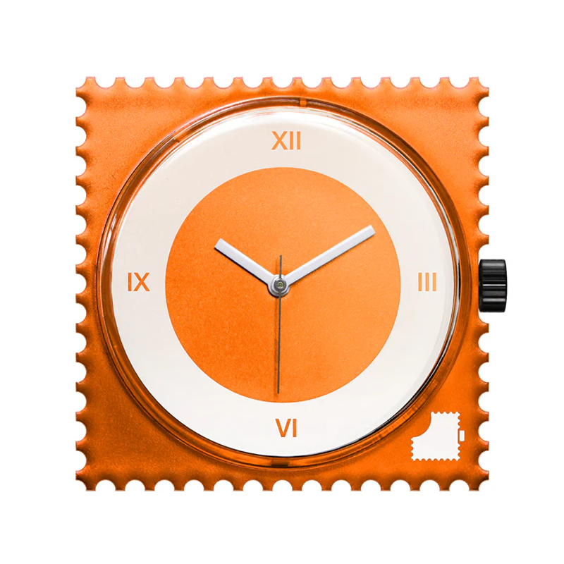 Boitier Montre Stamps Timeshuttle Orange 106136