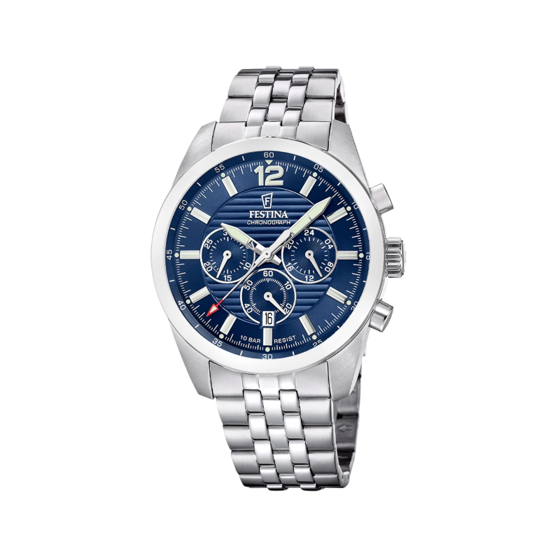 Festina Timeless Chronograph Montre Homme Acier F20742/1