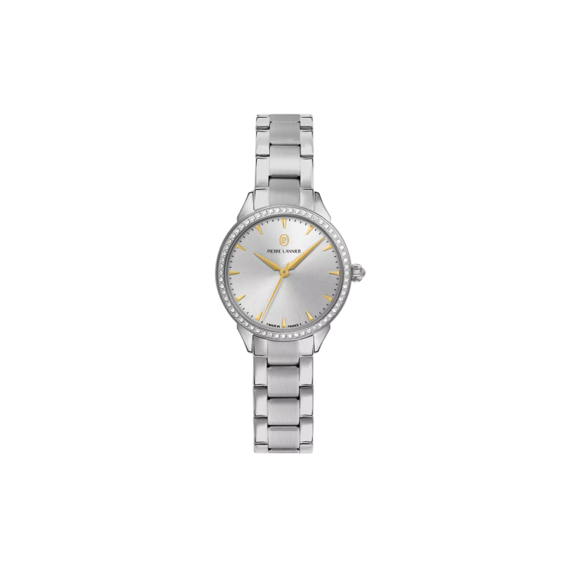 Pierre Lannier Astoria Montre Femme Acier Milanais 040K621